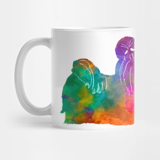 Shih Tzu in watercolor Mug